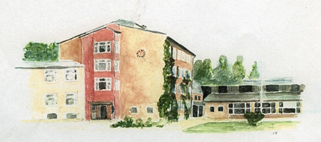 Illustration på Rättviksskolan.