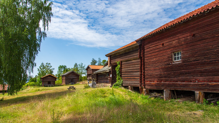 Gammelgården i Rättvik.