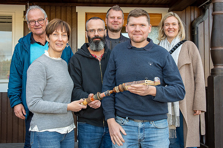 Per Mårthans, Ulrica Momqvist, Joakim Gyris, Martin Clarstedt, Nils Edfalk och Jennie Prans.