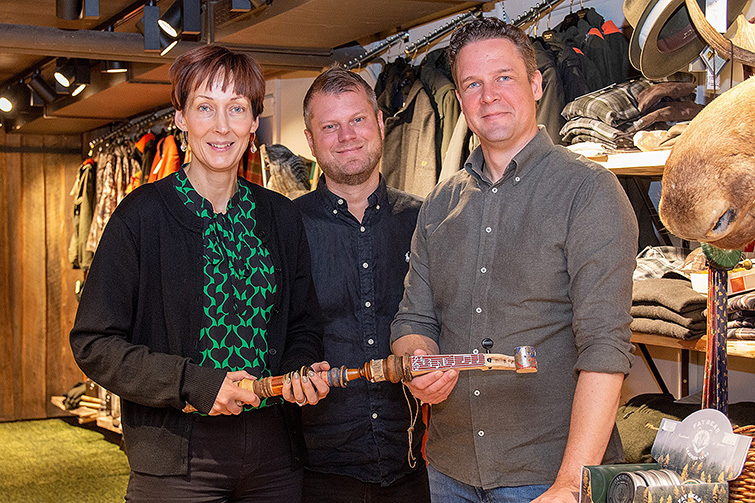 Ulrica Momqvist, Martin Clarstedt och Björn Haga.